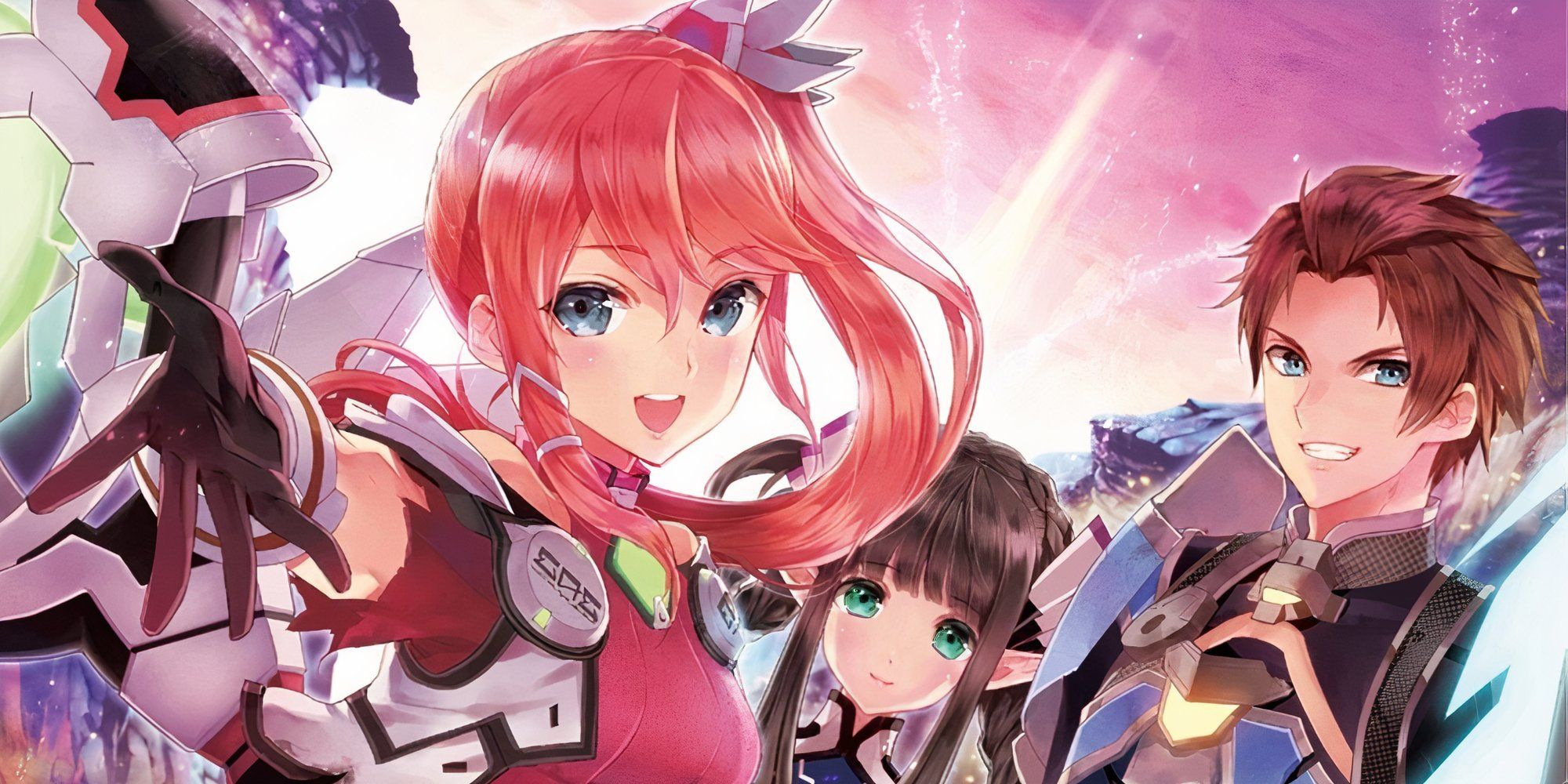 Promo art featuring characters in Phantasy Star Nova