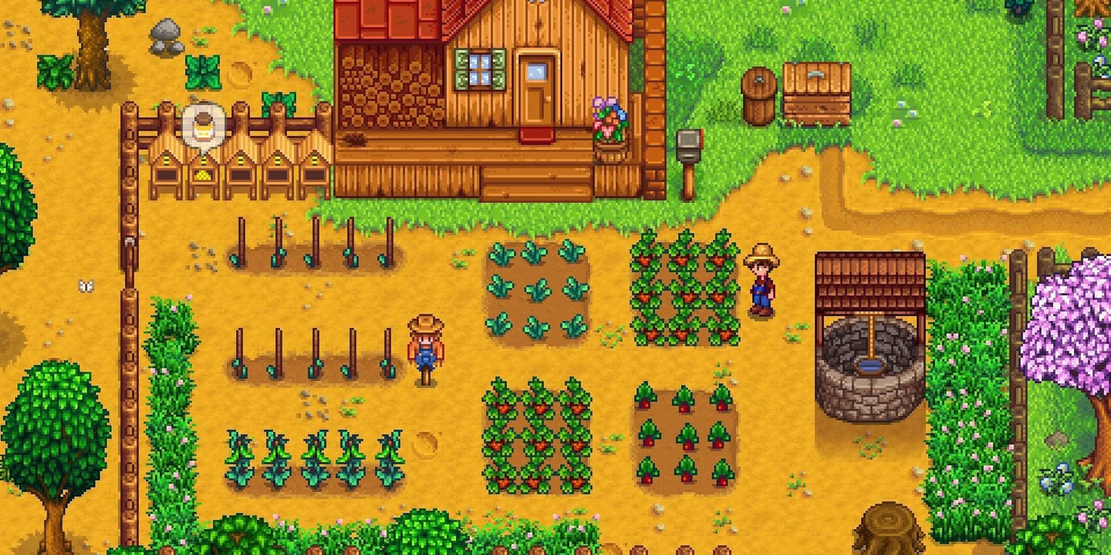 Ancient fruit farming in Stardew Valley.