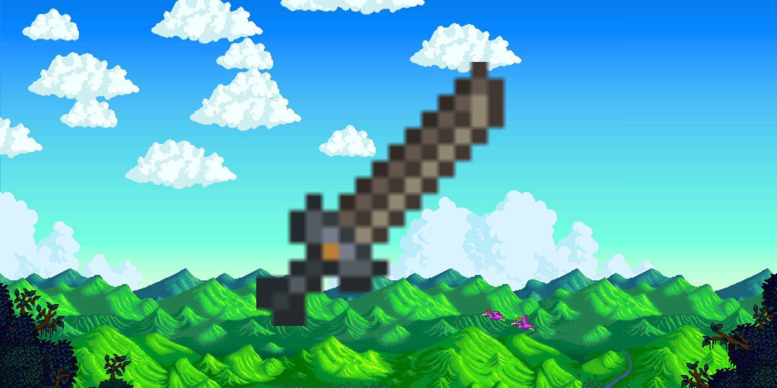 Steel Falchion Stardew Valley