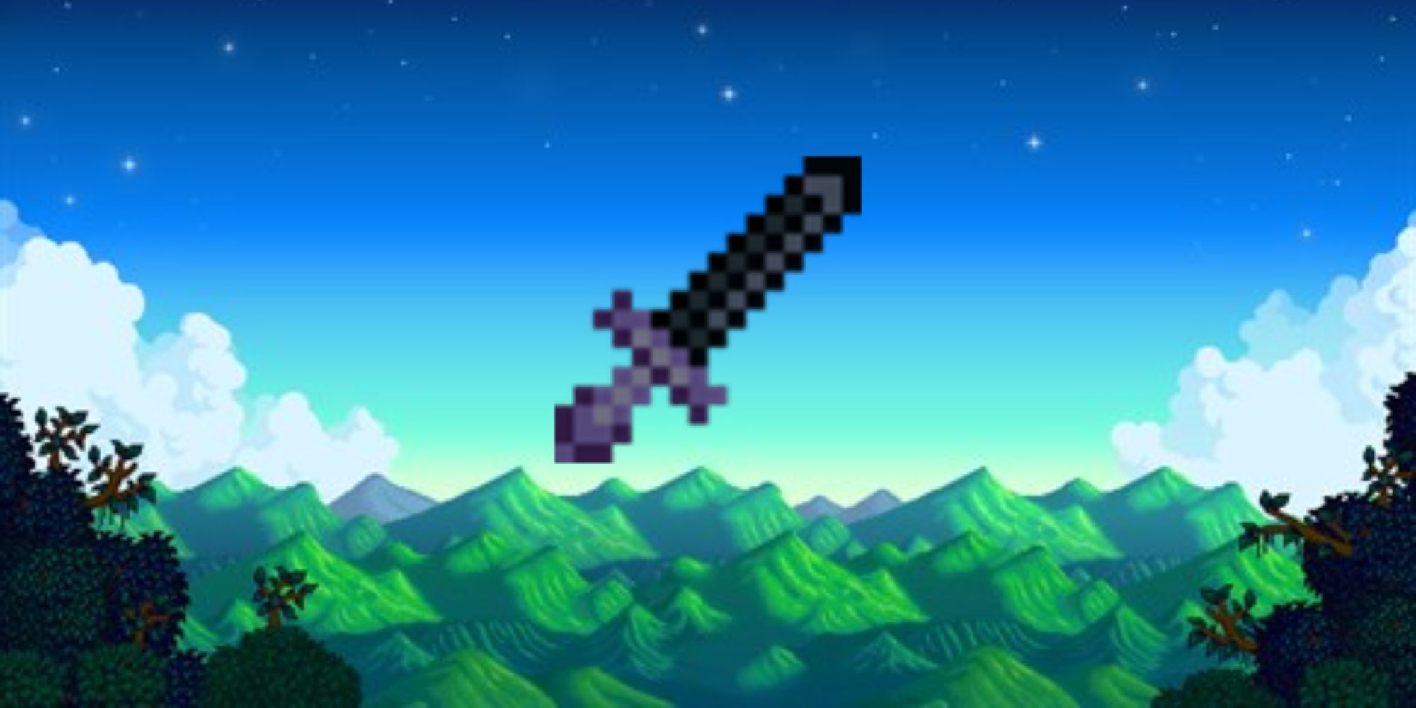 stardew valley's Obsidian Edge weapon