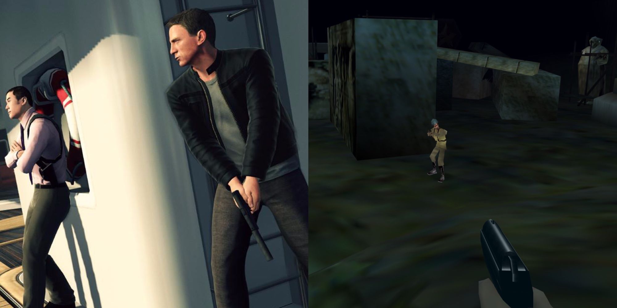 Bloodstone and goldeneye 007 split image