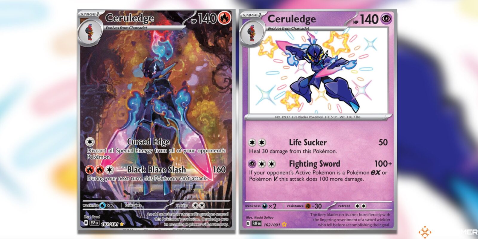 The Most Expensive Ceruledge Pokemon TCG Cards