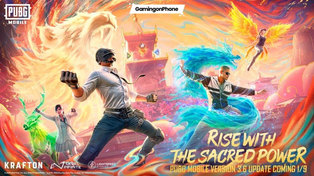 PUBG Mobile Sacred Quartet Game Mode, PUBG Mobile Sacred Power