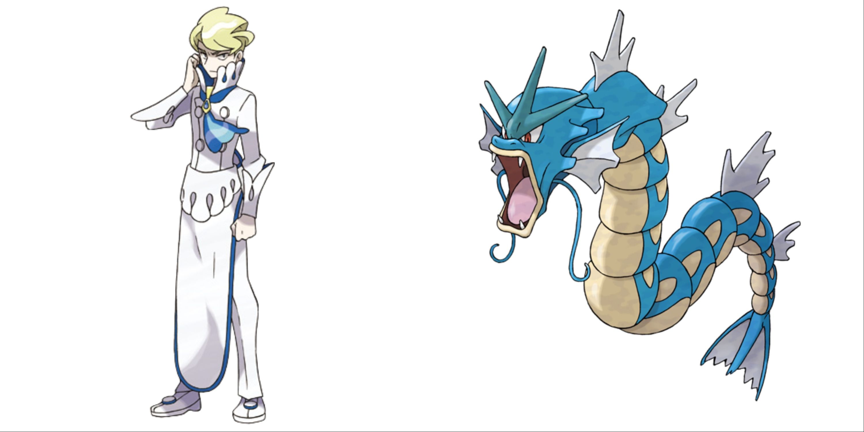 Siebold and His Gyarados Pokemon X & Y.