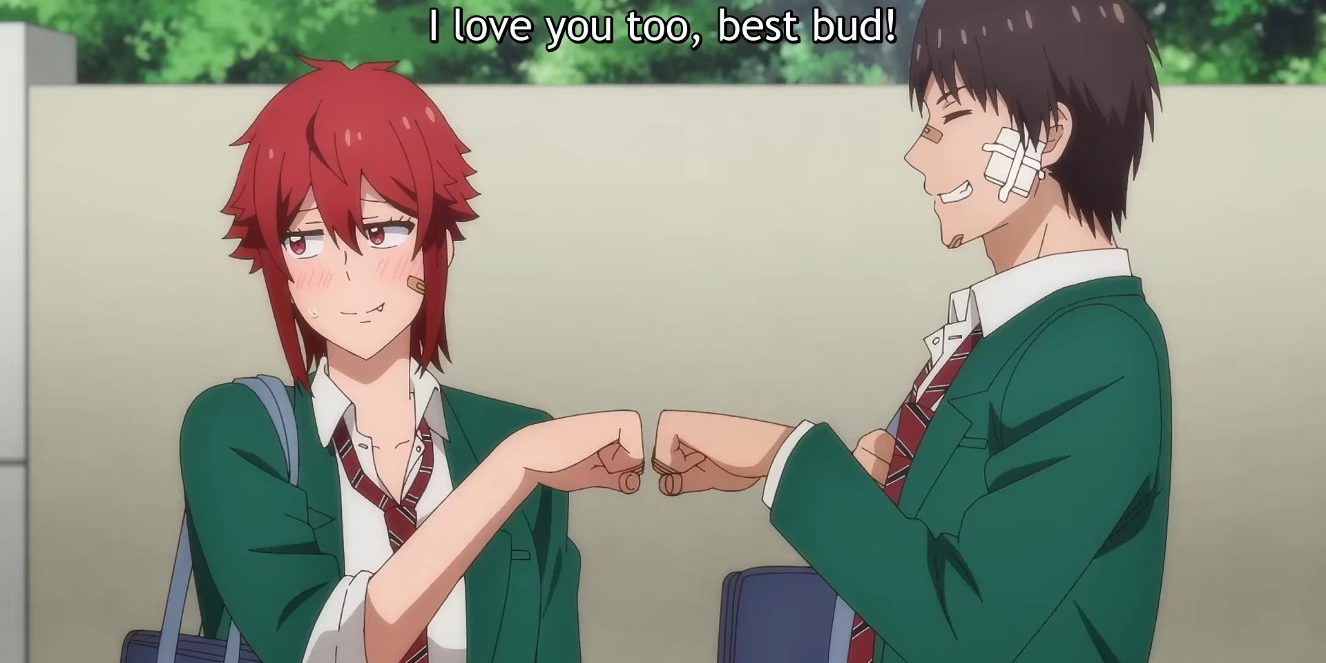 Tomo-Chan Fist Bump