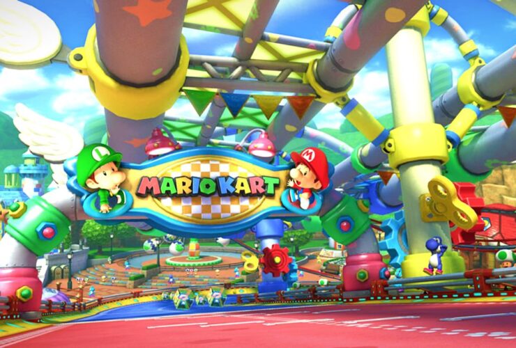 Mario Kart Baby Park map