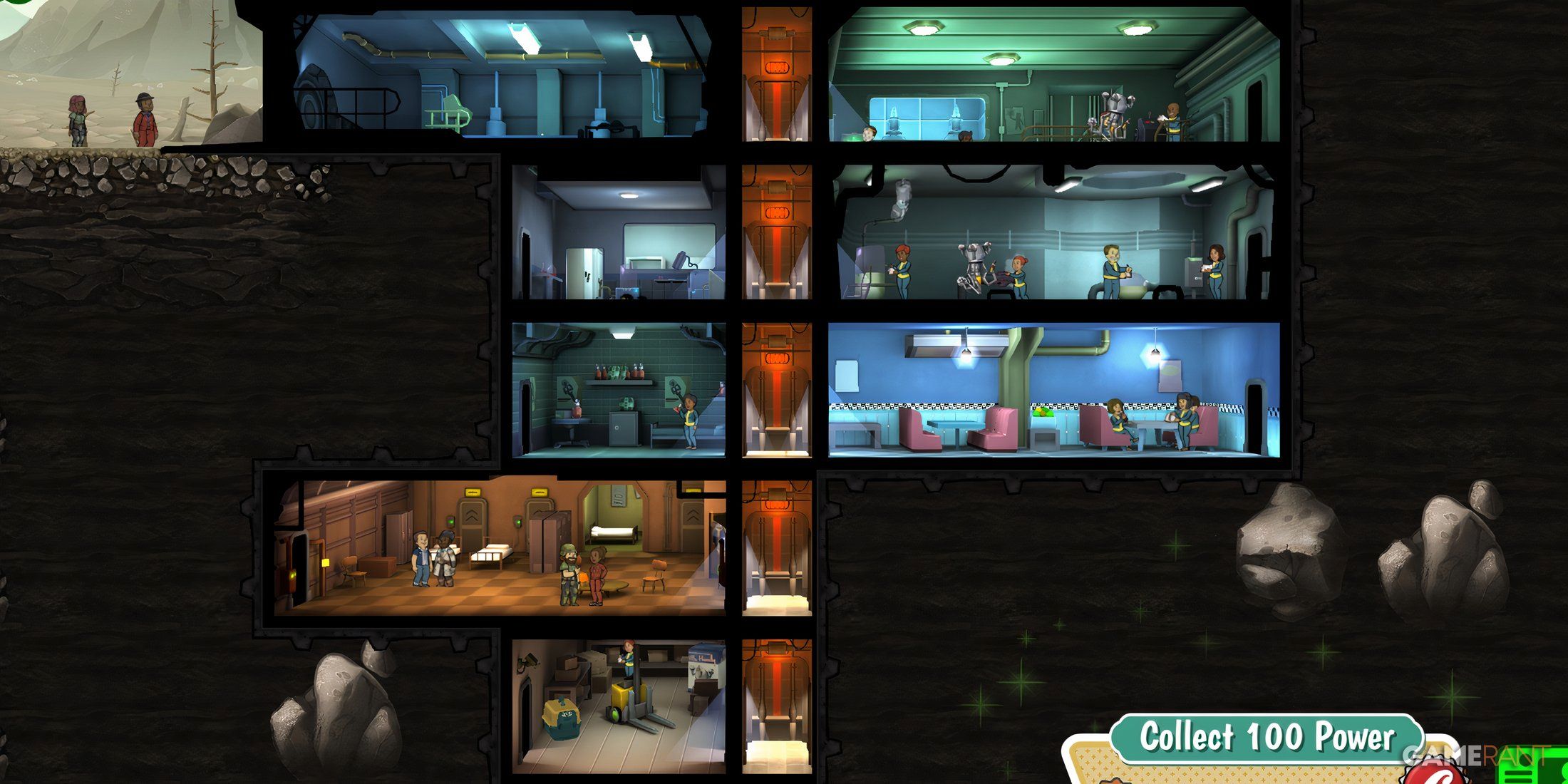 Modular Support Base In Fallout Shelter