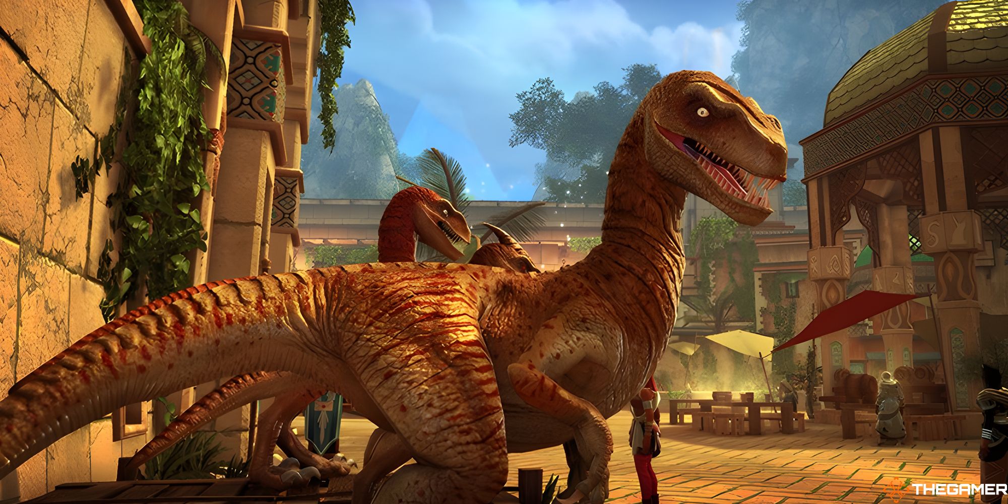 Velociraptors from Neverwinter