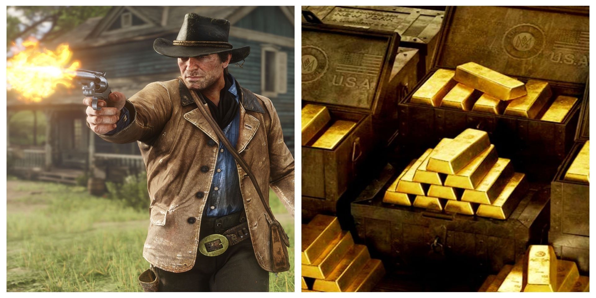 Red Dead Redemption 2 Arthur Gold Bars Featured