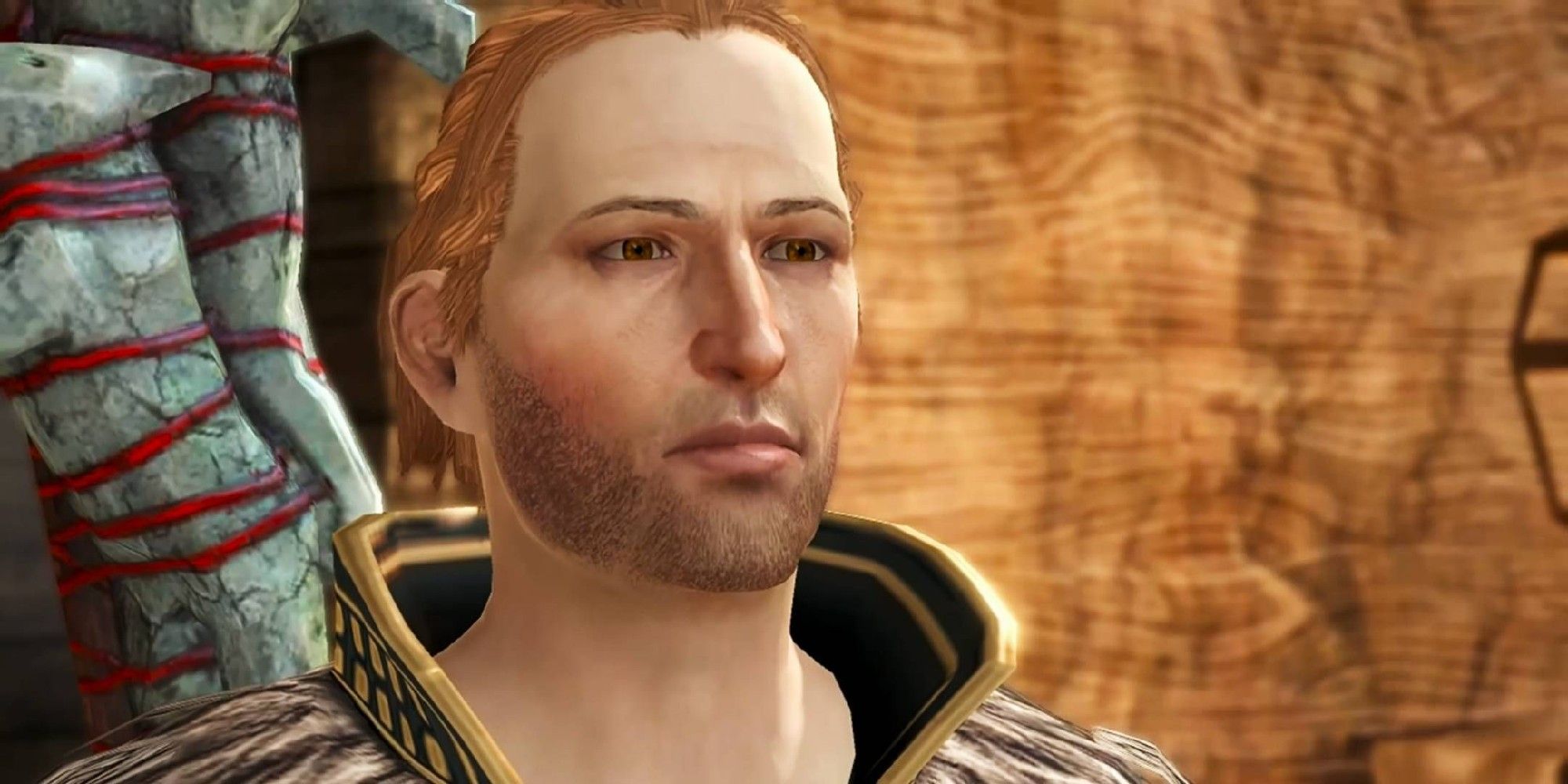 Anders in his clinic in Dragon Age 2.