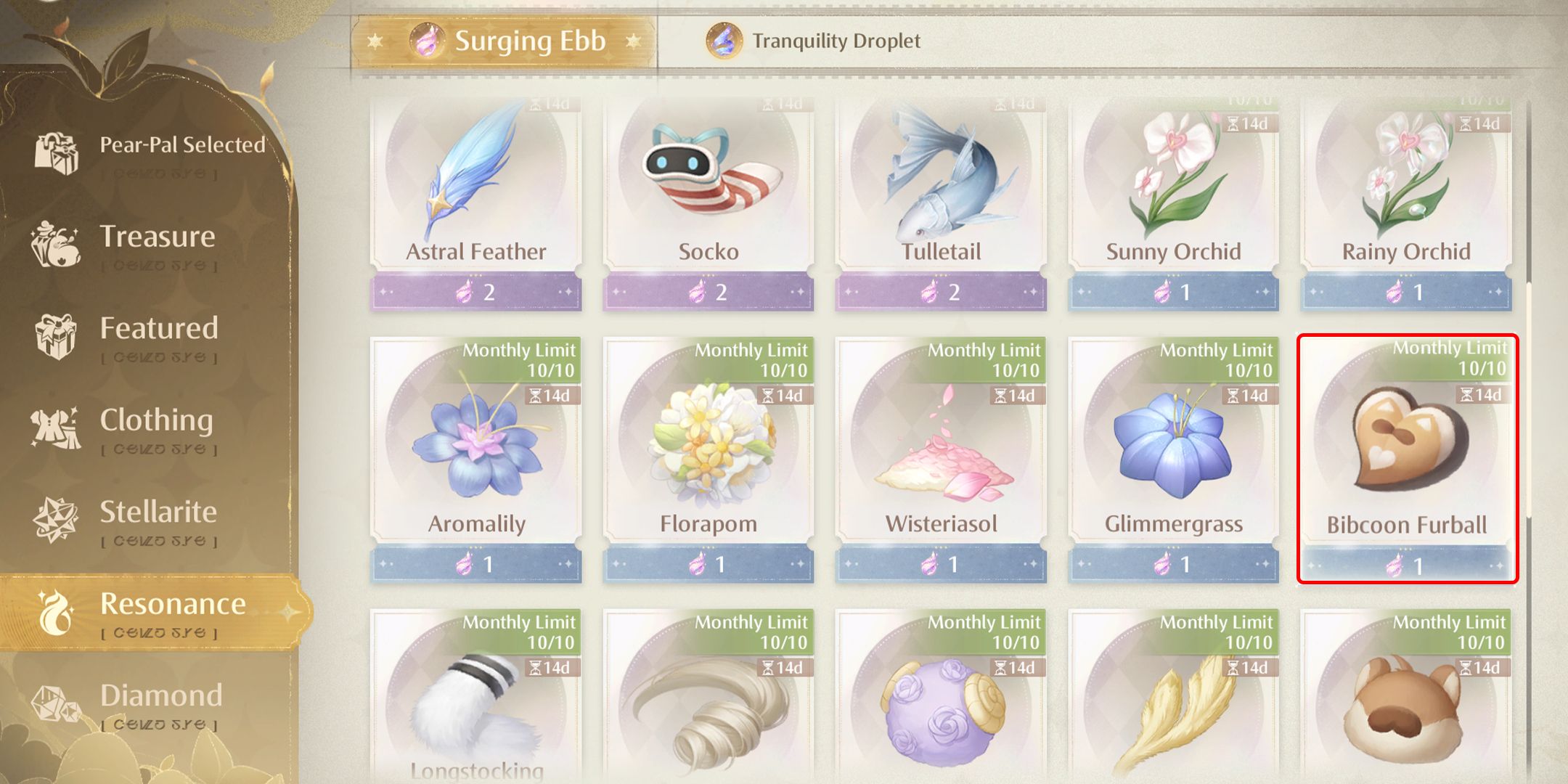 where to buy bibcoon furball in infinity nikki