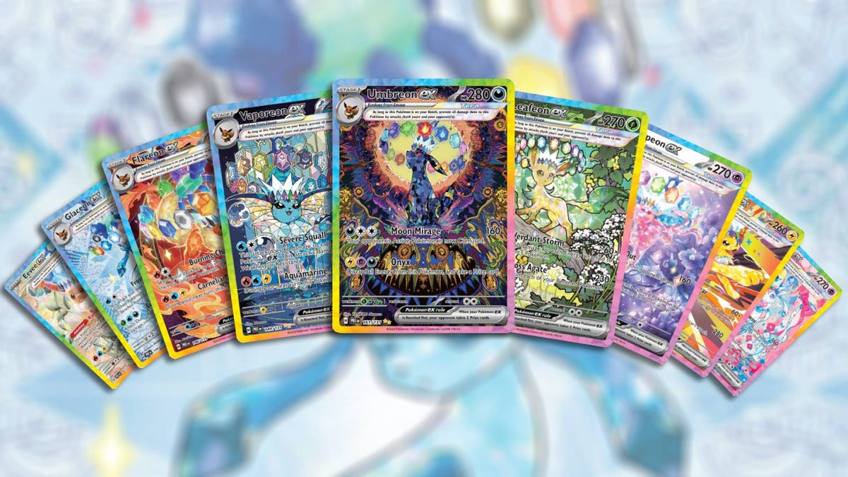 Pokémon TCG's Prismatic Evolutions Is Great, If You Can Find It