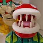 Lego Piranha Plant, with Lego The Mighty Bowser seen behind