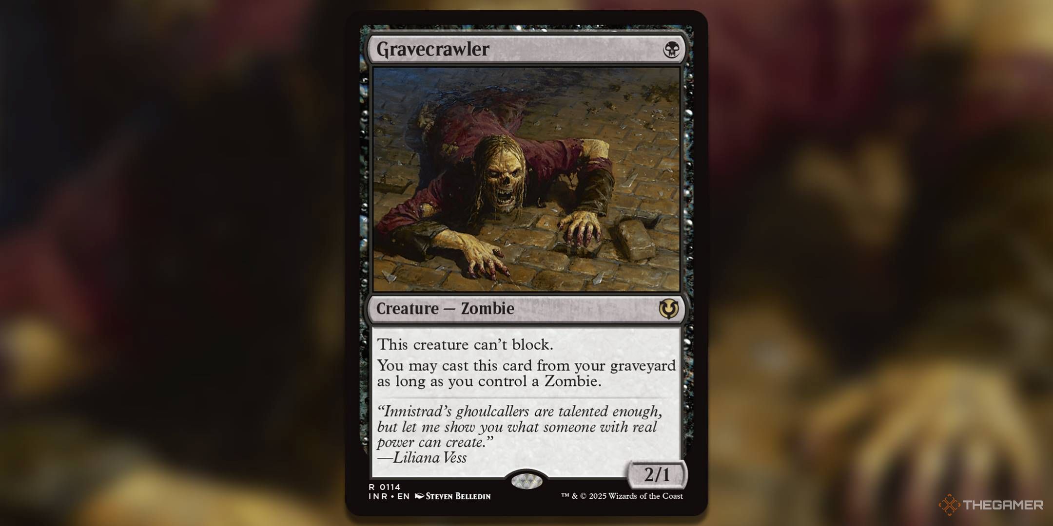 Image of Gravecrawler card in Magic: The Gathering.