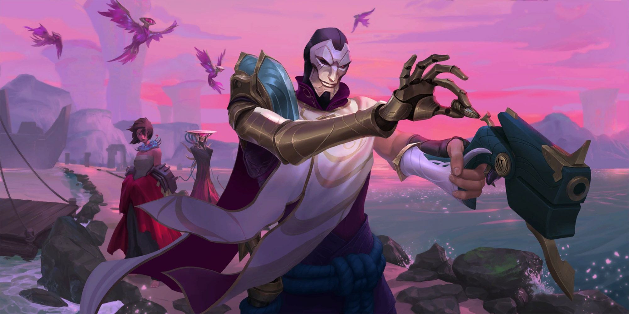 Legends Of Runeterra - Jhin Level 2 Card Art