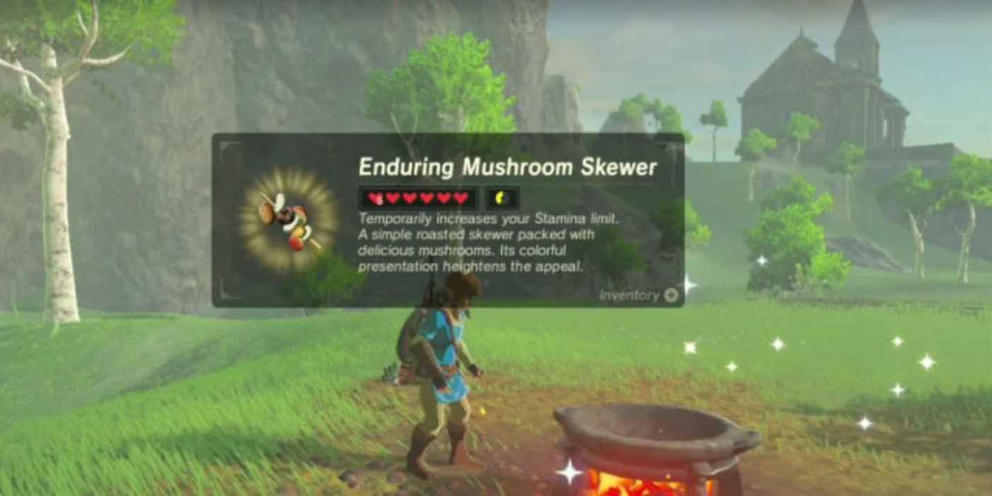 Enduring Mushroom Skewer BOTW