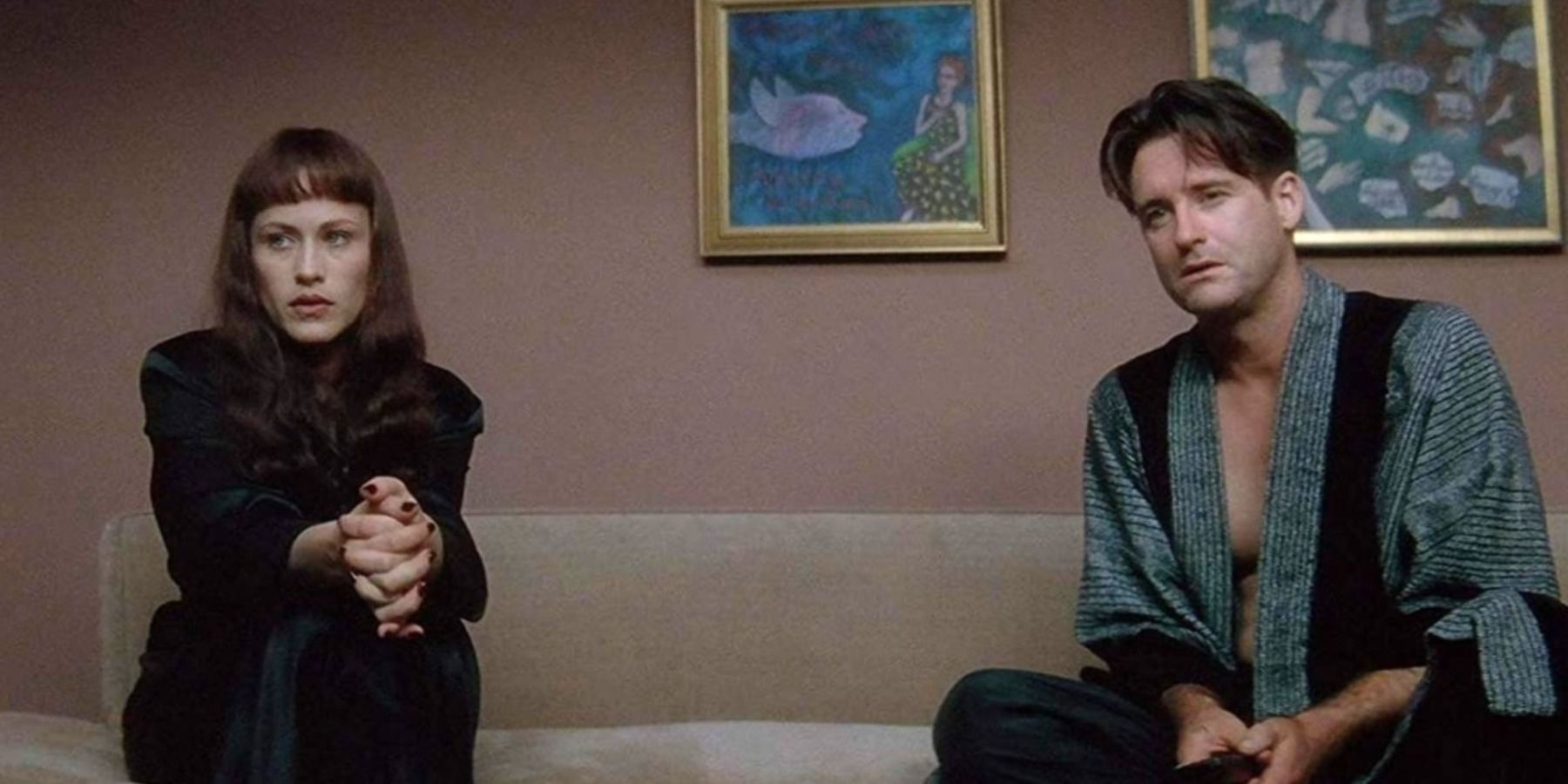 Patricia Arquette and Bill Pullman in Lost Highway