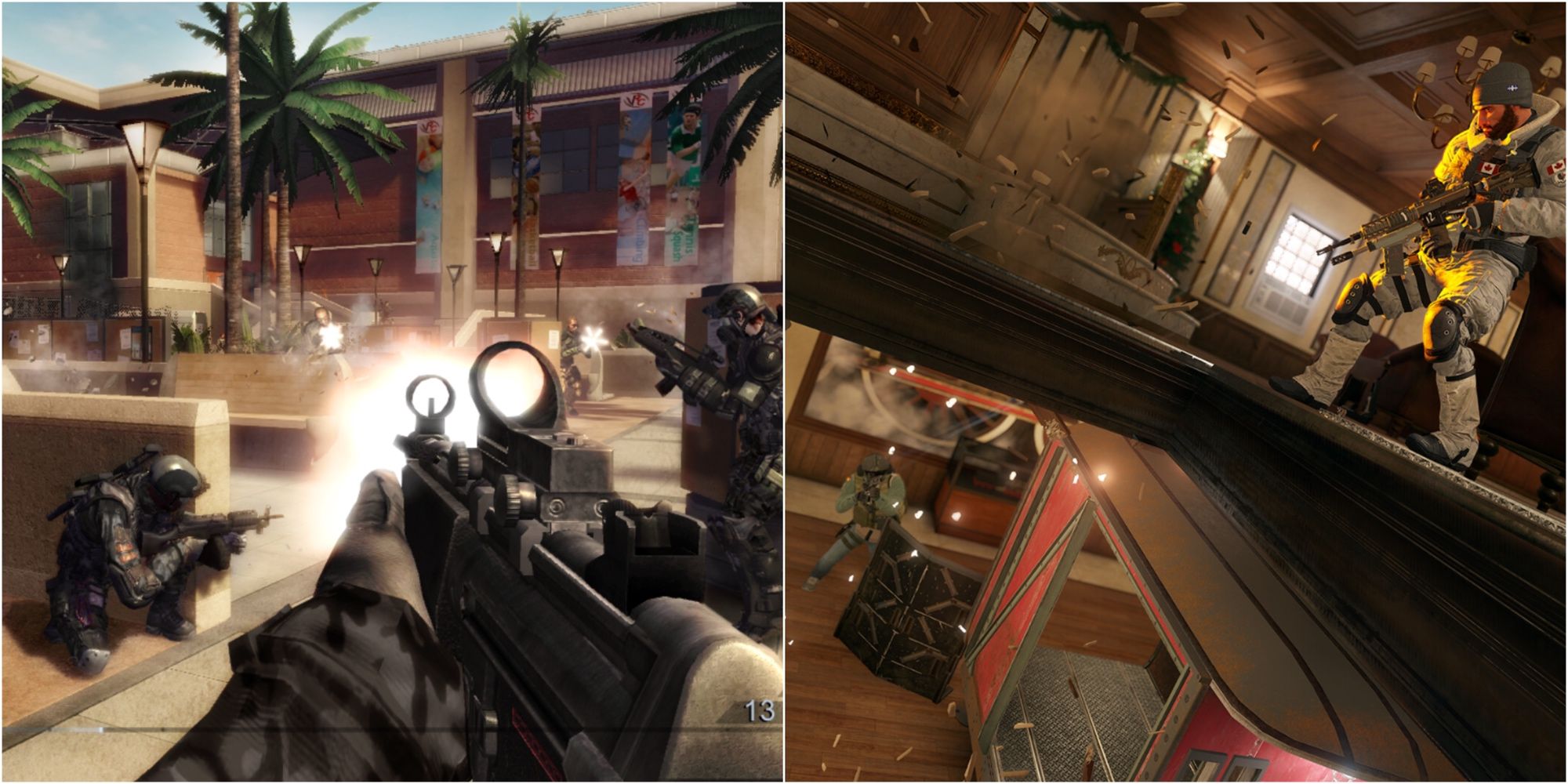 Rainbow Six Vegas 2 and Rainbow Six Siege