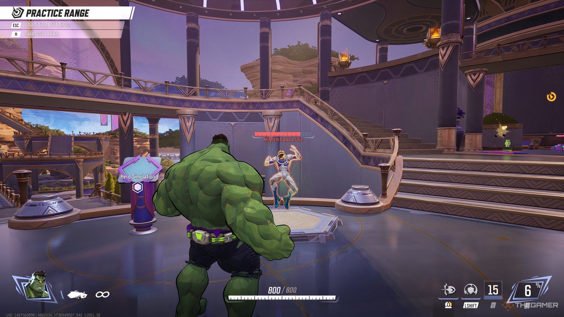 Hulk using Radioactive Lockdown in Marvel Rivals.