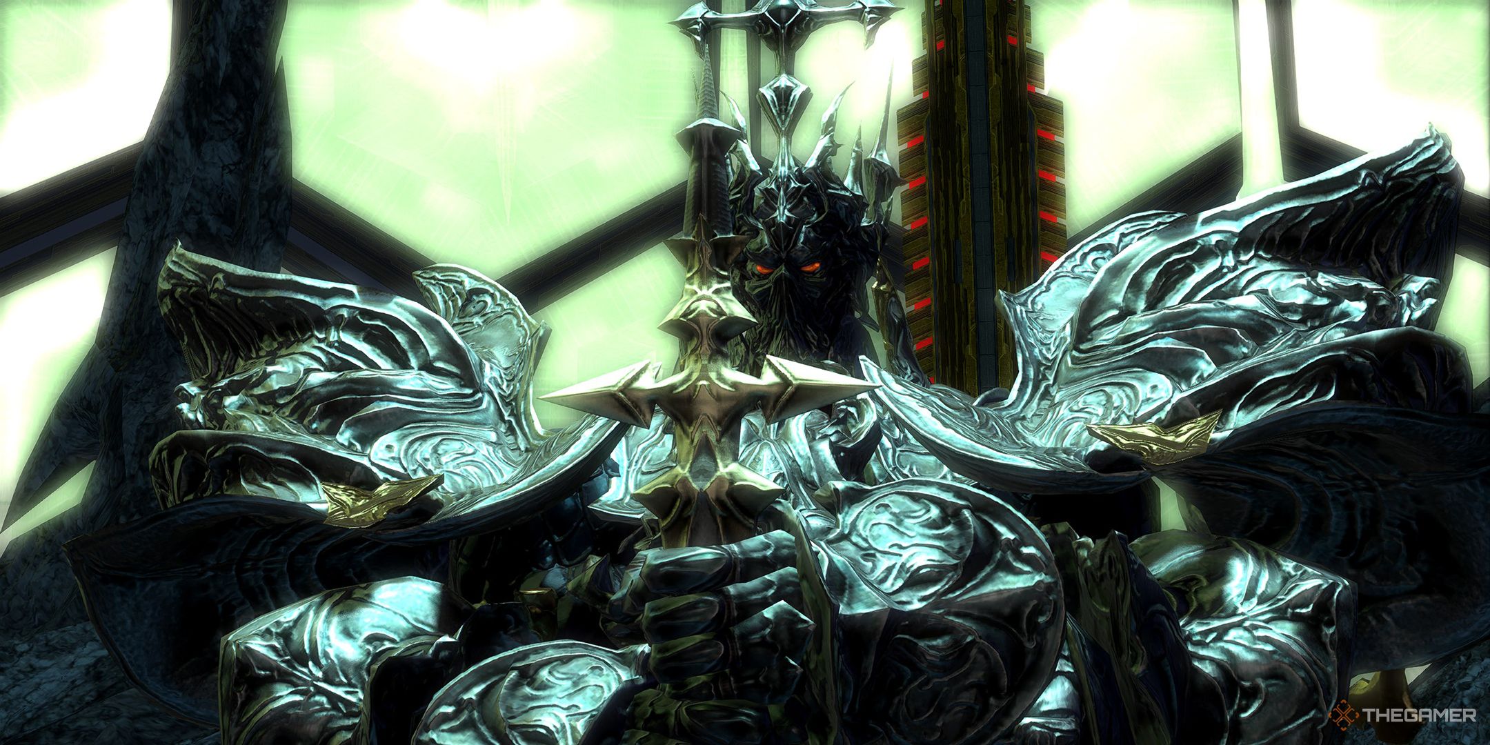 King Thordan in the cutscene before The Singularity Reactor Trial in Final Fantasy 14.