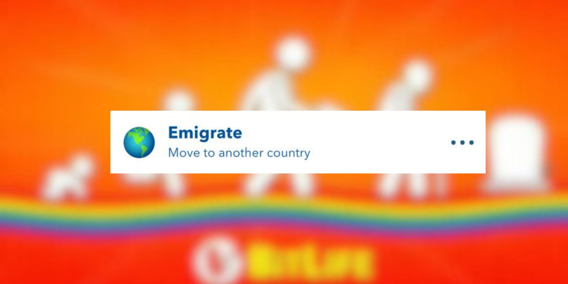 how to emigrate bitlife