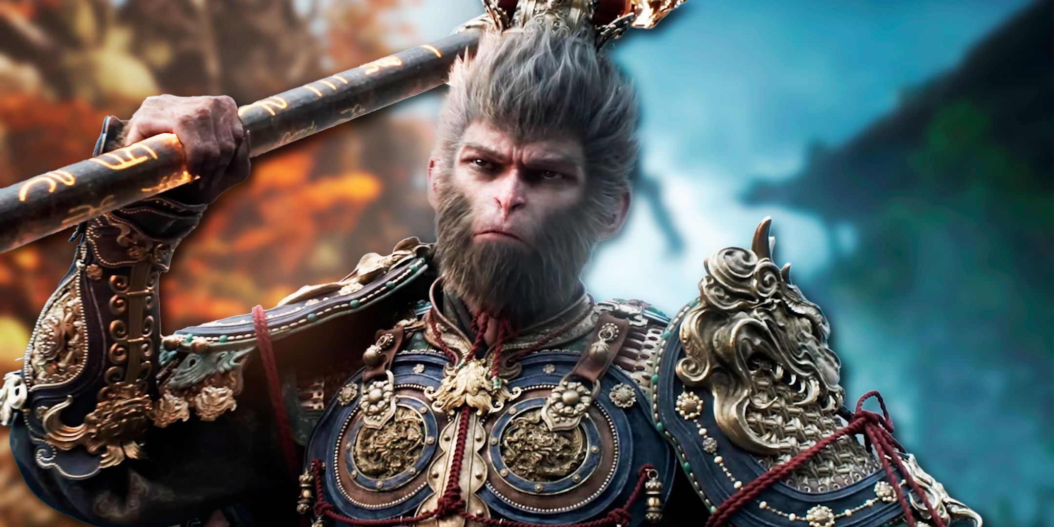 The protagonist from Black Myth: Wukong