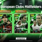 Epic eFootball 2025 European Clubs Midfielders