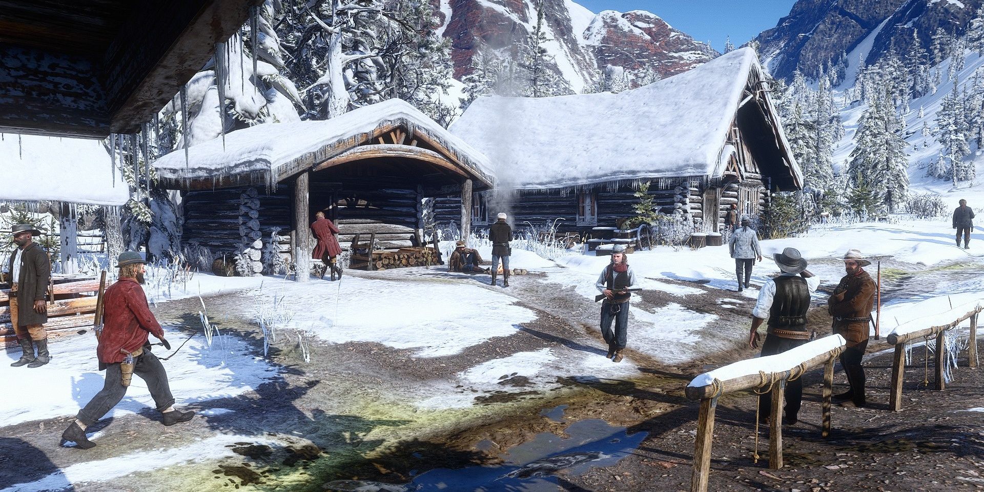 Bandit Hideouts mod for Red Dead Redemption 2