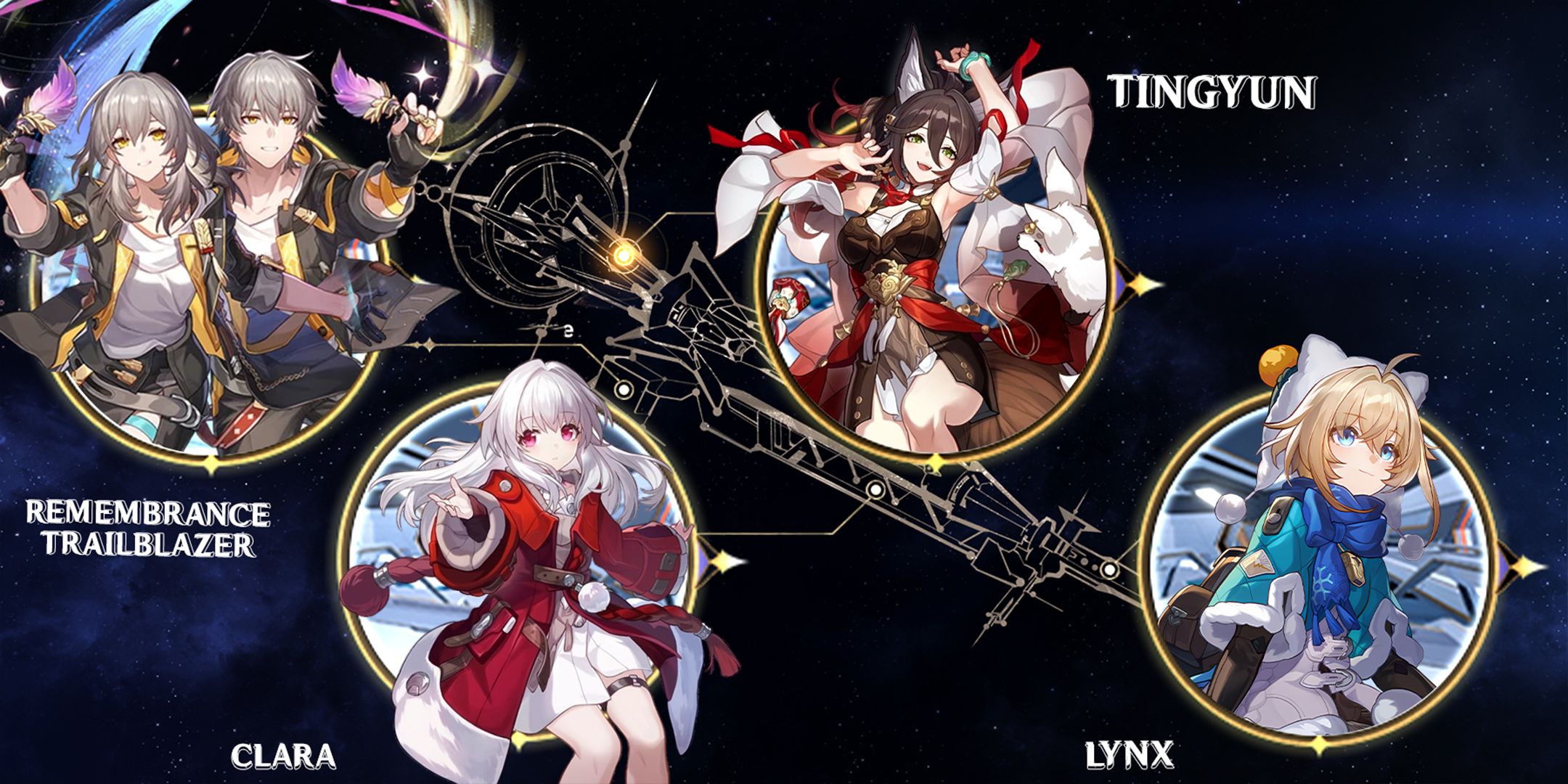 clara-tingyun-lynx-and remembrance trailblazer team composition in honkai star rail