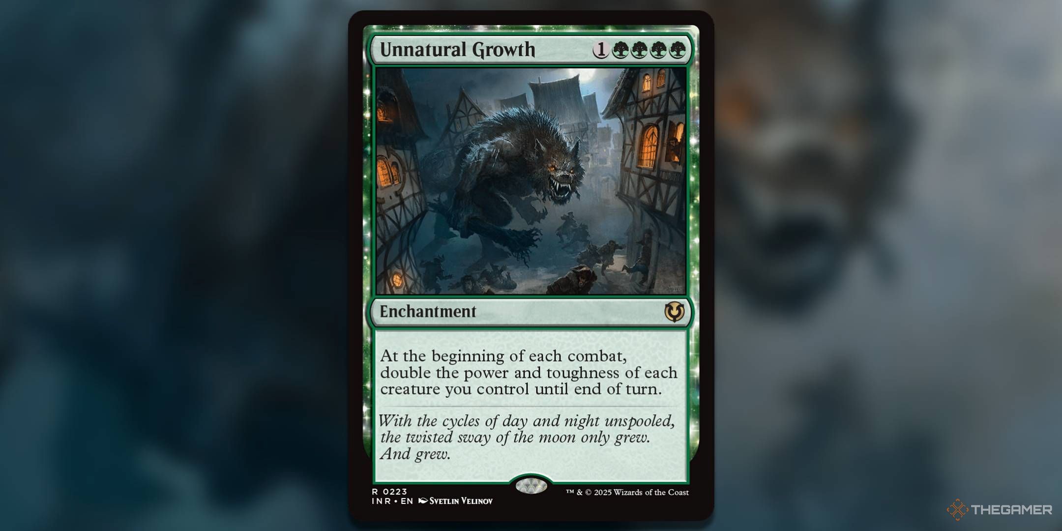 Image of Unnatural Growth card in Magic: The Gathering.