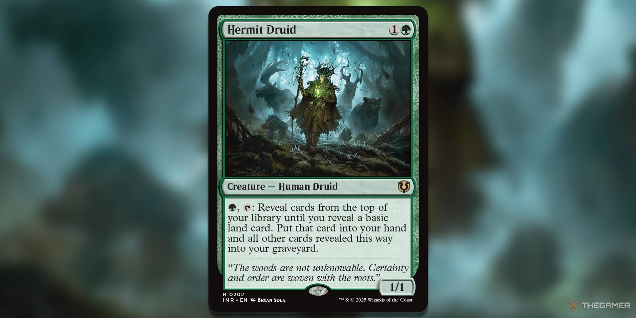 Image of Hermit Druid card in Magic: The Gathering.