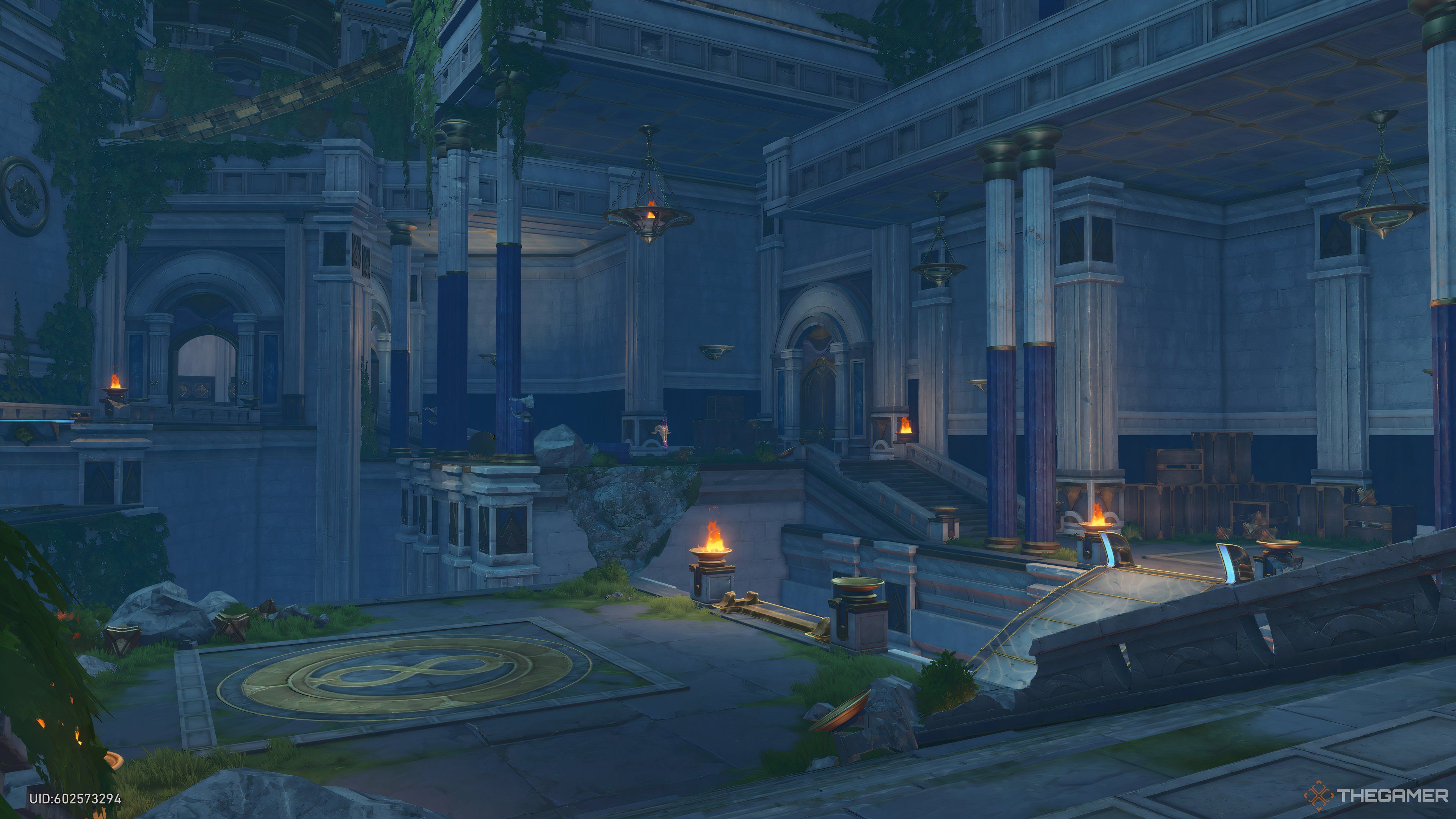 The ruins of Soulchaser Pass in Strife Ruins Castrum Kremnos in Honkai Star Rail.