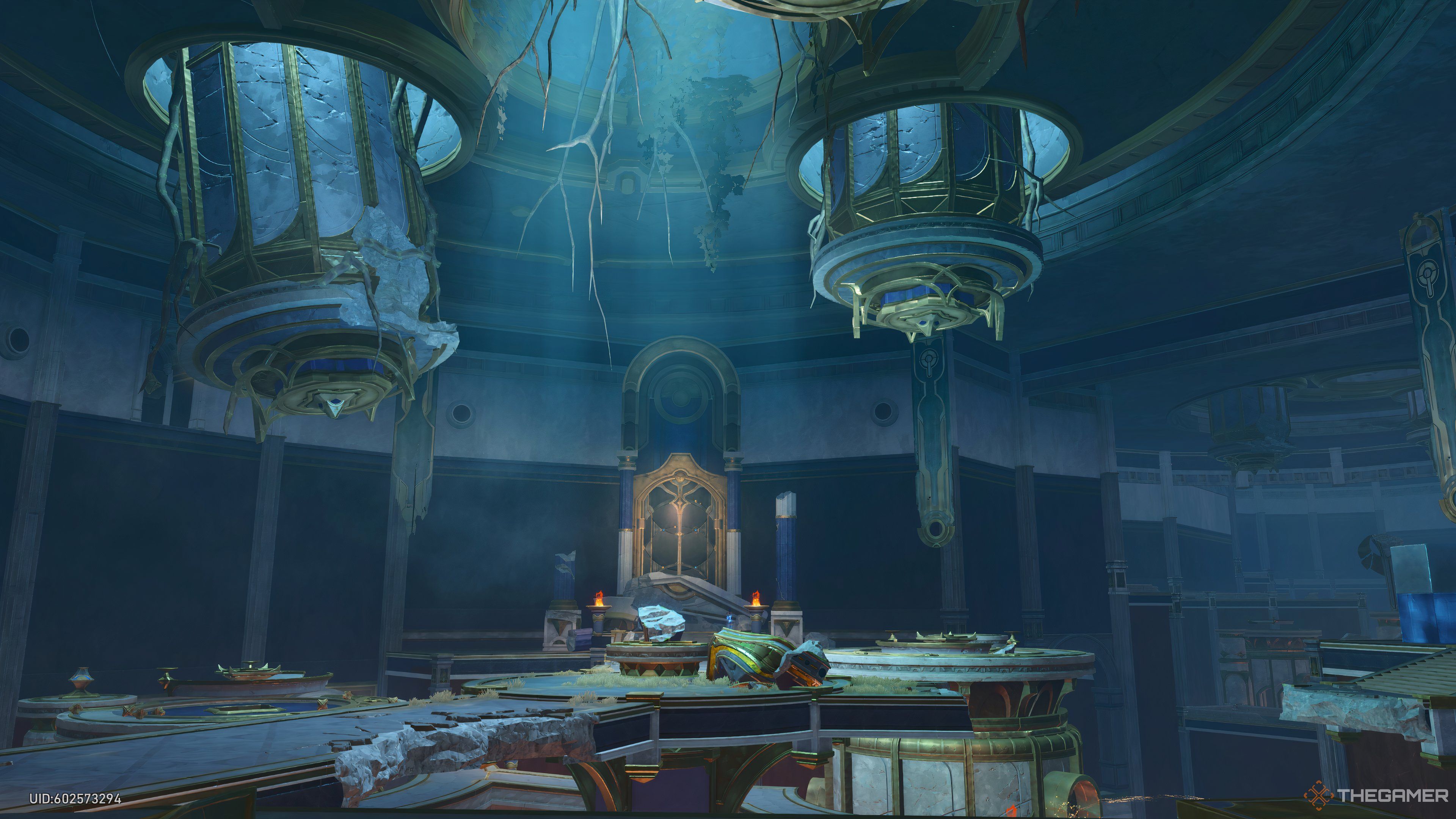 The Silent Chisel Ground in Strife Ruins Castrum Kremnos in Honkai Star Rail.