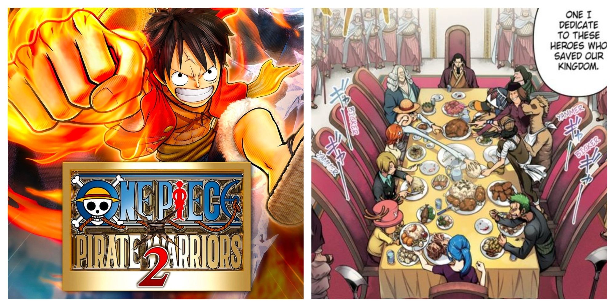 Pirate Warriors 2 and Shokugeki no Sanji; two one piece narratives outside of oda's vision