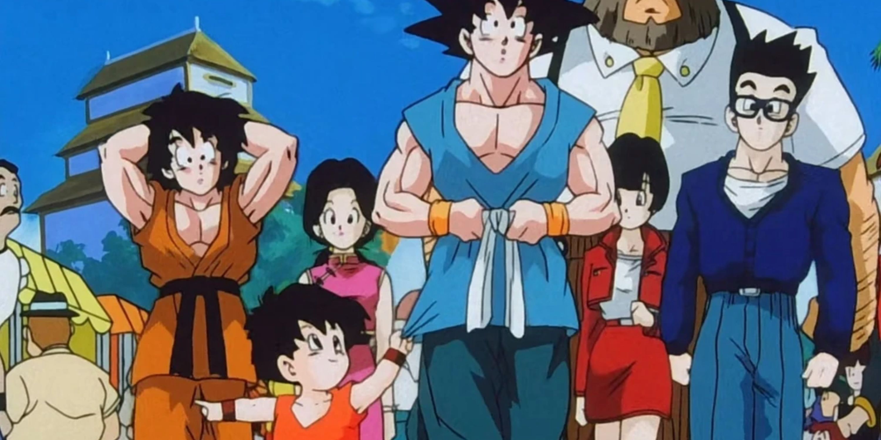 The Son family in Dragon Ball.