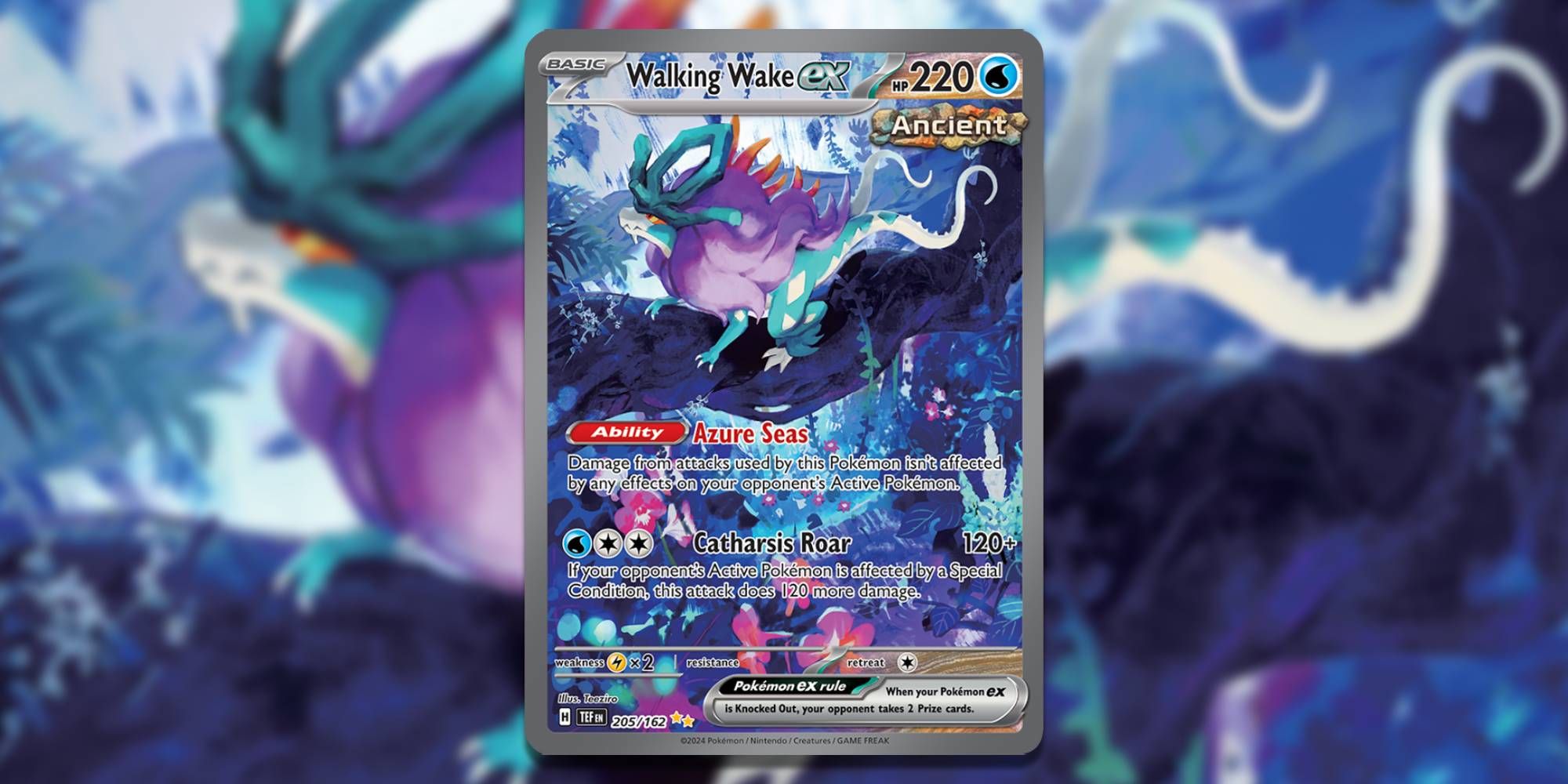 Walking Wake ex by Teeziro in the Pokemon TCG.