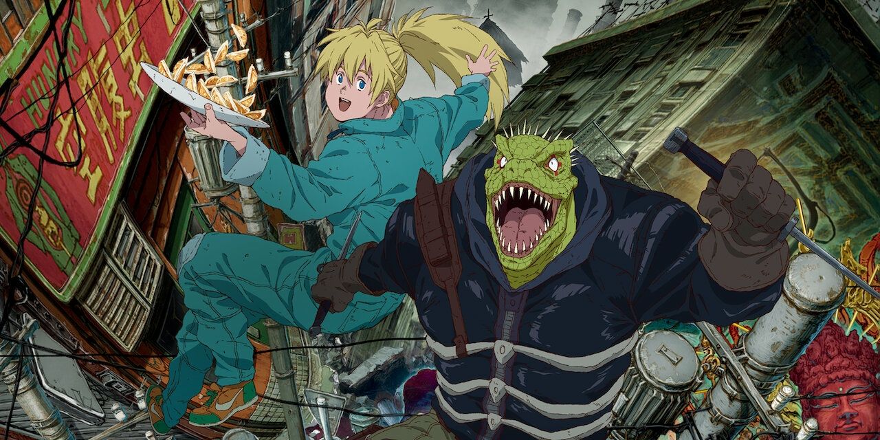 Dorohedoro Caiman and Nikaido