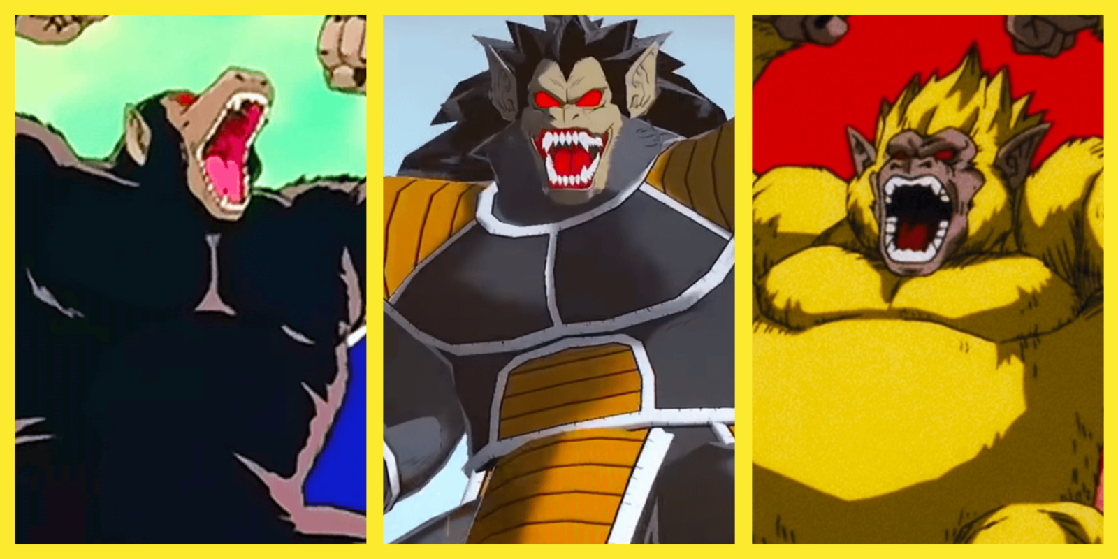 Characters With Strongest Great Ape Forms