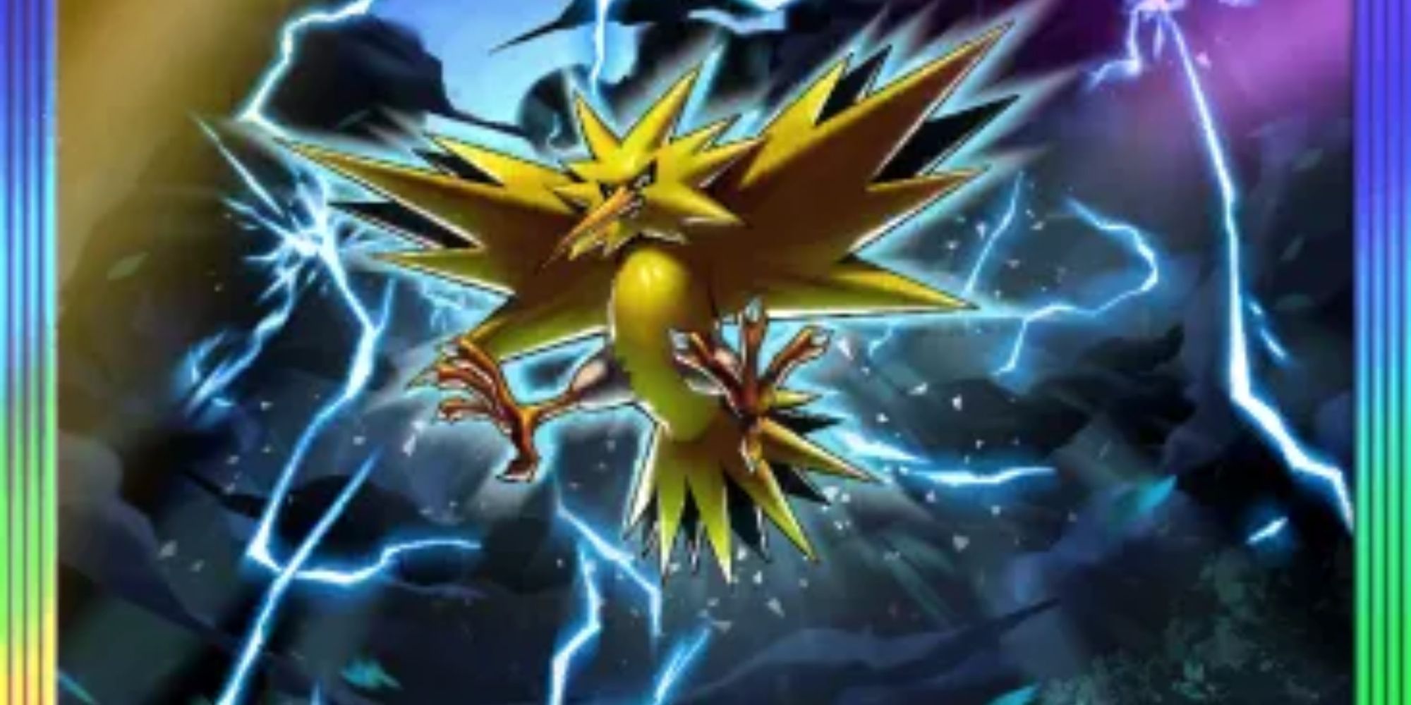 Full-art Zapdos-EX card