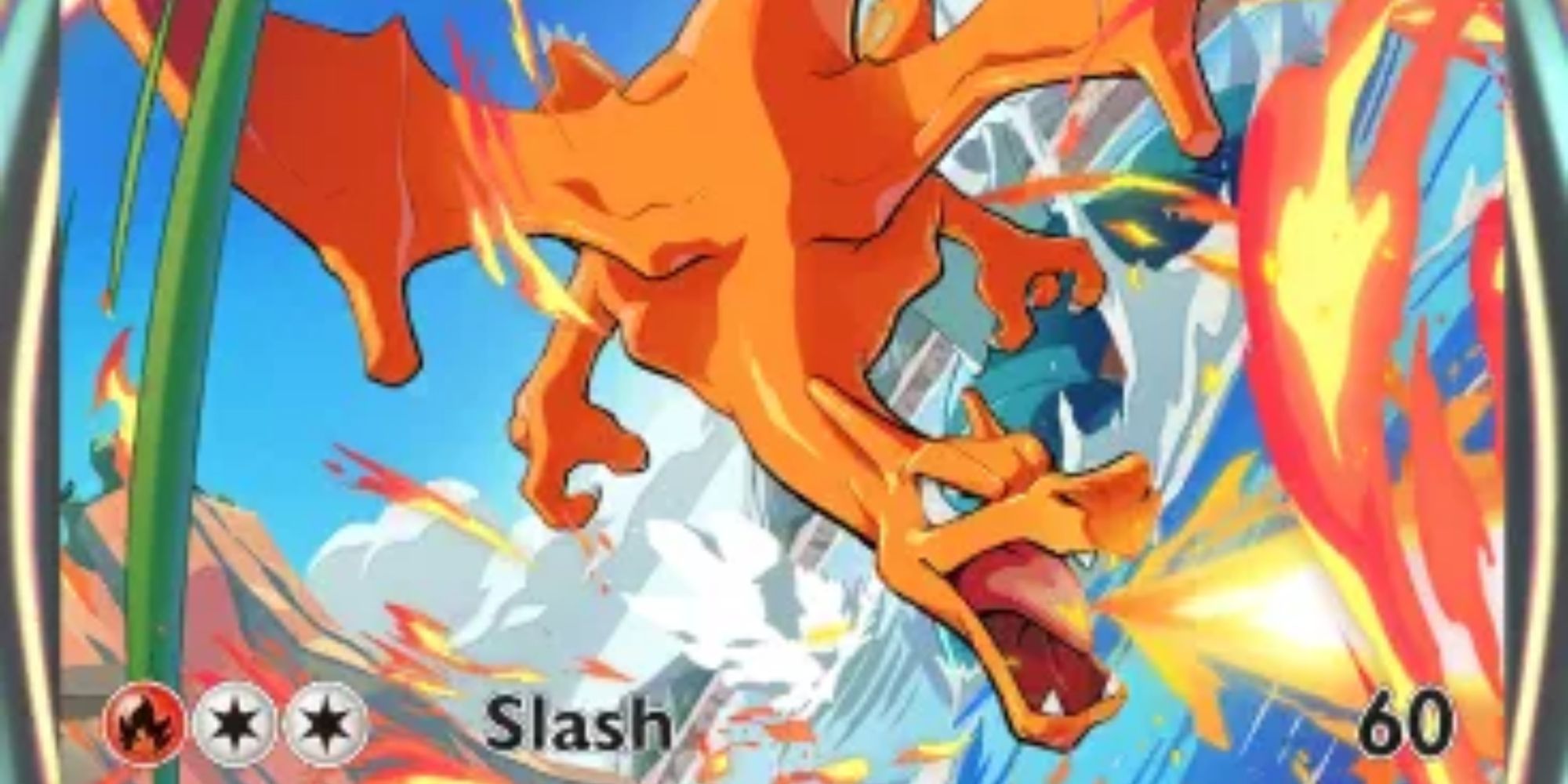 Full-art Charizard-EX card