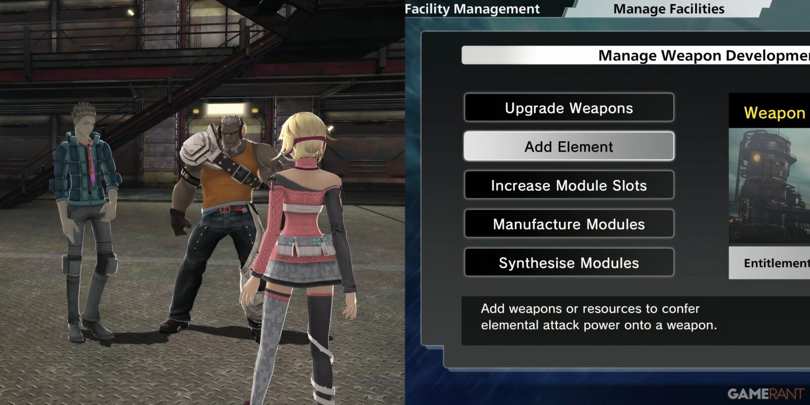 How To Add Element In Freedom Wars Remastered