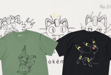 Pokemon Reveals New Additions To Its Uniqlo T-Shirt Range