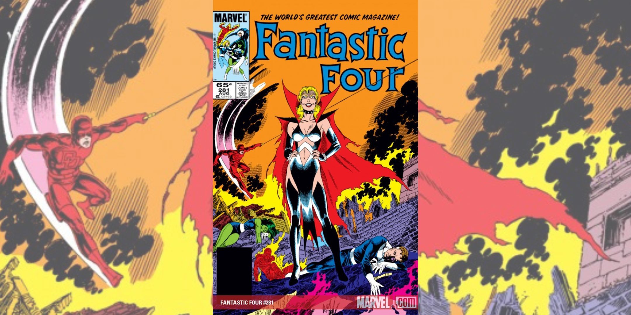 cover of Fantastic Four #281.