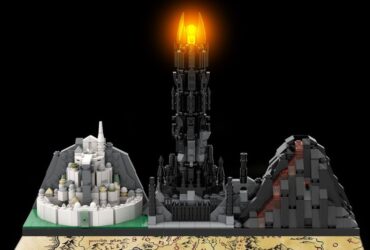 LOTR skyline mini Lego MOC