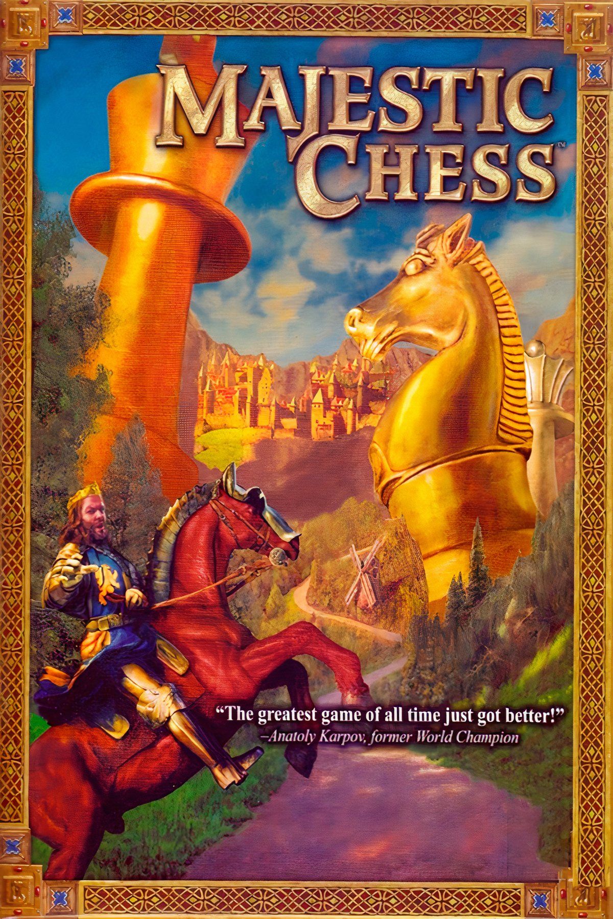 Hoyle Majestic Chess Tag Page Cover Art