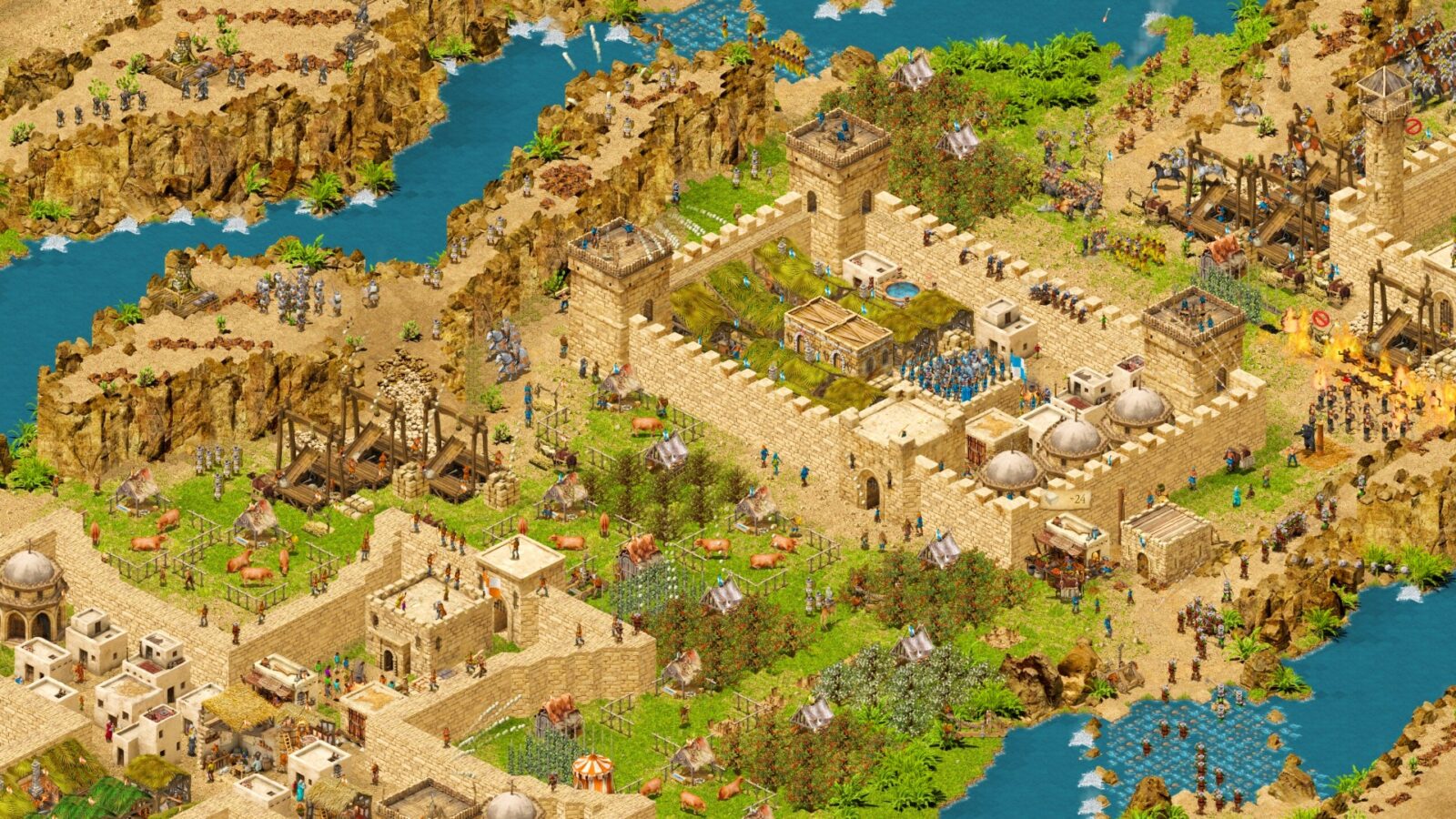 After 23 years, iconic medieval RTS Stronghold Crusader is getting a new remake