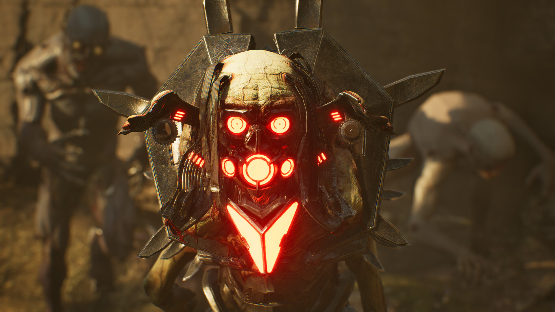 Killing Floor 3 screenshot showing a siren enemy looking directly out