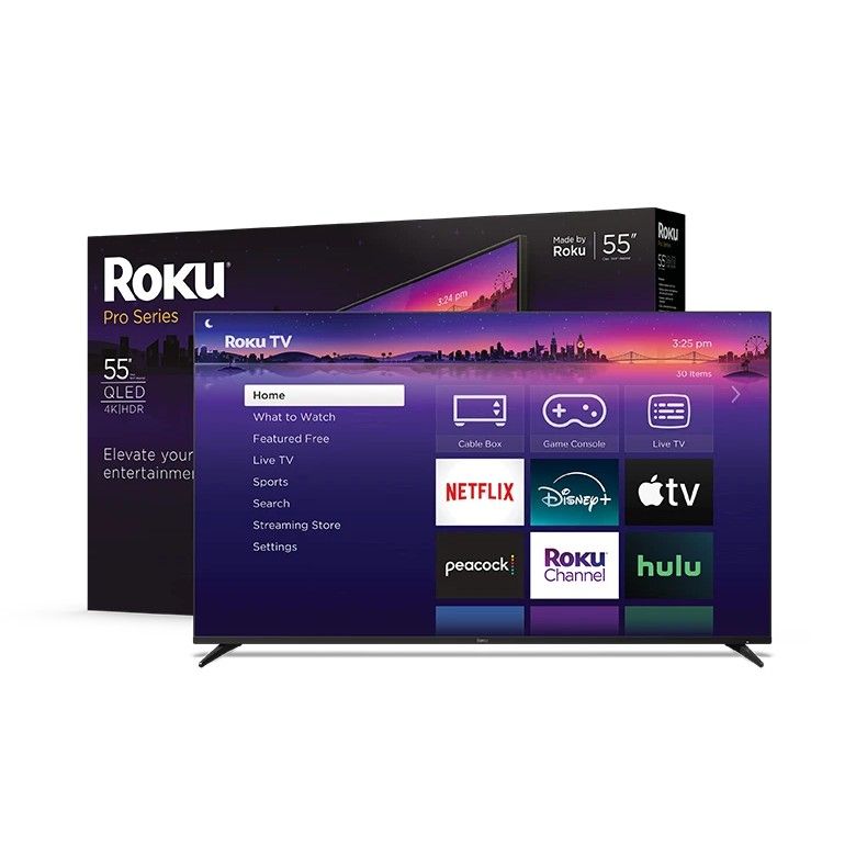 Roku Pro Series QLED TV 55