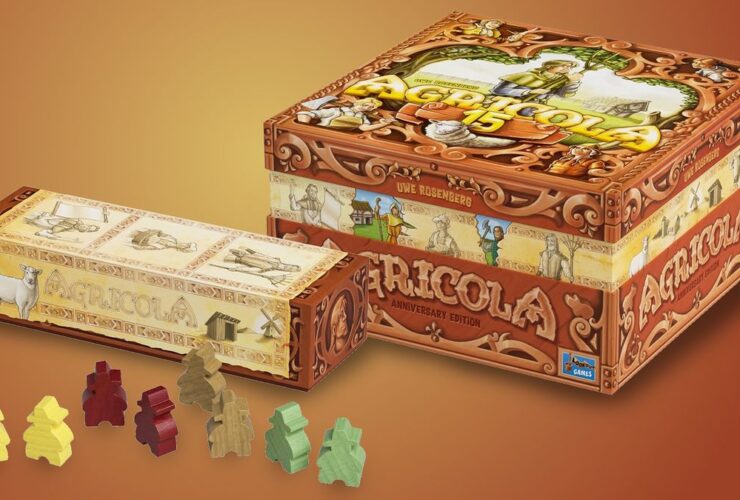 The 15th Edition Agricola with addons