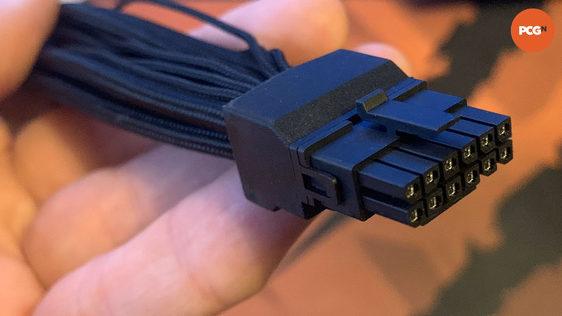 Nvidia GeForce RTX 5090 unboxing: 12V adapter cable